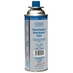 Cadac 227g MSF-1A Ventilgaskartusche mit 384 ml Inhalt für zuverlässige Outdoor-...