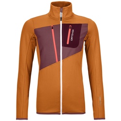 ORTOVOX Fleece Grid Jacket W Fleecejacke braun - L