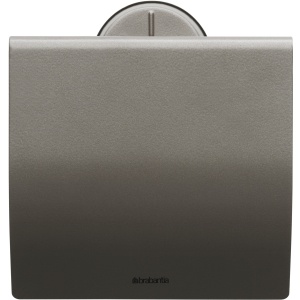 Brabantia Profile-Serie Toilettenpapierspender, Korrosionsbeständige Toilettenpapierhalterung ideal für Badezimmer oder WC, Farbe: Platinum