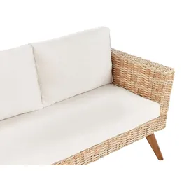 Beliani Vittoria Set 4-tlg. Cremeweiß