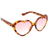 COLLEZIONE ALESSANDRO Sonnenbrille Heart in Leooptik
