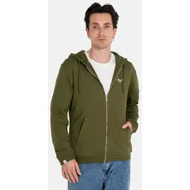 Reell Staple Terry Zip Hoodie Herren Schwarz XL