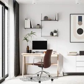 HJH Office VEMONA 30 Kunstleder Braun