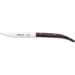 Arcos Table Messer - Steakmesser Tafelmesser - Klinge Nitrum Edelstahl 110 mm - HandGriff Rosenholz Farbe Braun