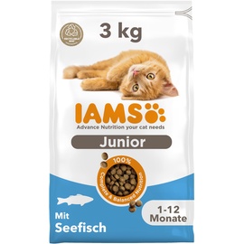 Iams for Vitality Kitten mit Seefisch 3 kg