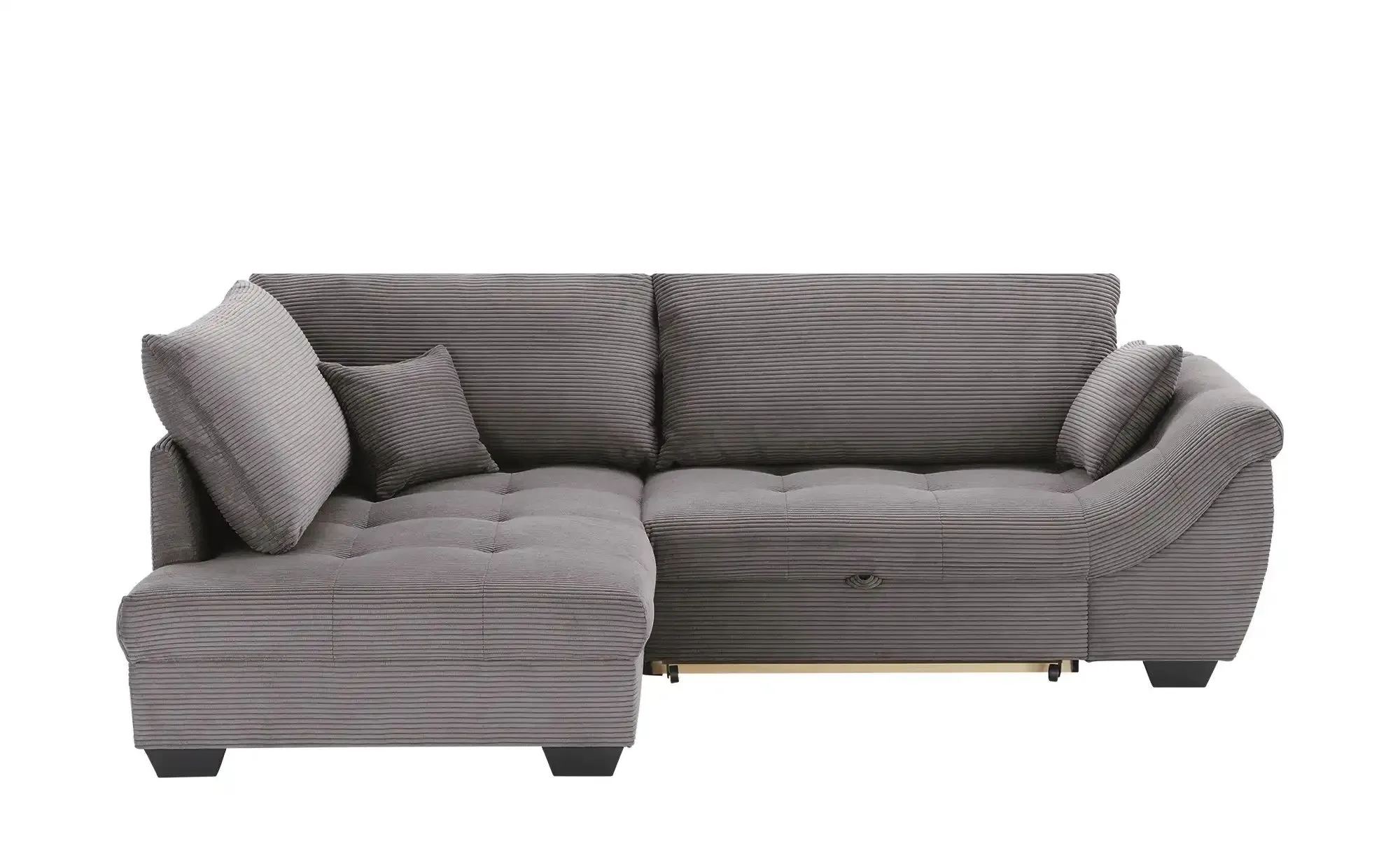 bobb Ecksofa  Krissy ¦ grau ¦ Maße (cm): B: 251 H: 88 T: 190.0