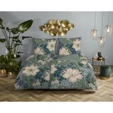 DESCANSO Alessia Blume Grau 200 x 200 cm + 2 x 80 x 80 cm