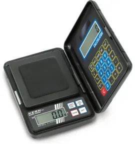 Kern Taschenwaage CM 60-2N+C kalibriert, Wägebereich 60 g, Ablesbarkeit 0,01 g