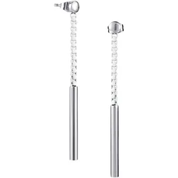 Paar Ohrstecker »Schmuck Geschenk Edelstahl Ohrschmuck Ohrringe Venezianerkette Color«, 36458461-0 weiß-edelstahlfarben