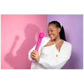 Le Wand Rechargeable Massager vibrating Massagekopf und Vibrator black 36 cm