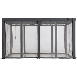 Sunjoy Netz für Matterhorn Multi-Pergola 306 x 406 cm Grau