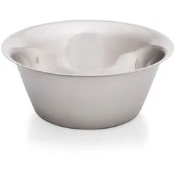Schüssel konisch - Edelstahl - D: 16cm - H: 6,5cm - Inhalt: 0,7 Liter