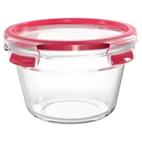 Emsa Frischhaltedose rund rot 0,9 l