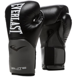 Everlast Unisex – Erwachsene Boxhandschuhe Pro Style Elite Glove Handschuhe Schwarz / Grau 12oz