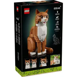 LEGO Ideas Orangefarbene Katze 21376