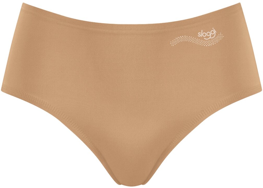 Sloggi Damen Slip Midi - Zero One, einfarbig, nahtlos Nude S