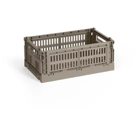 HAY Aufbewahrungsbox Colour Crate S 17 x 10,5 cm 1-tlg. hellgrau