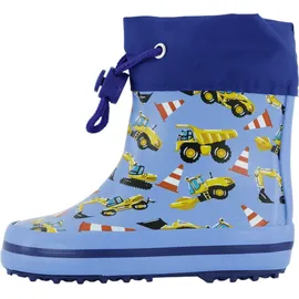 Beck Minibagger Gummistiefel Hellblau 22