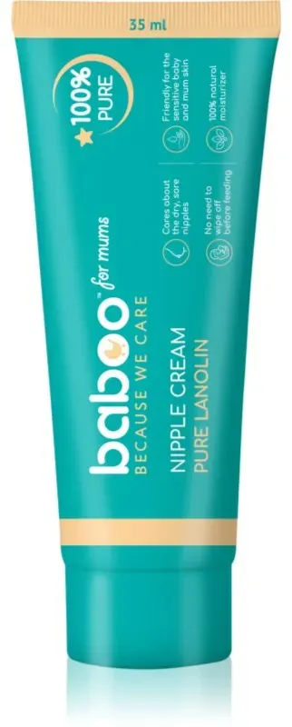 Baboo Nipple Cream Pure Lanolin Lanolin-Salbe 35 ml