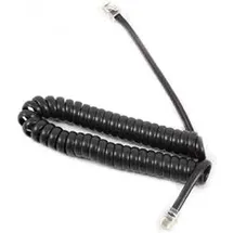 Snom Ersatzhörerspiralkabel 300/320/360/370 Schwarz (0896)