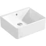 Villeroy & Boch Spülstein Einzelbecken 60 X weiß alpin + Handbetätigung