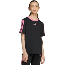 adidas Essentials T-shirt black/pink fusion 140