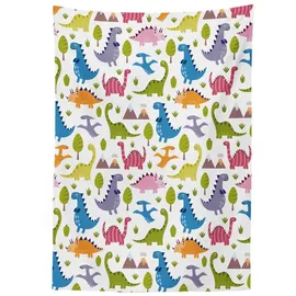 ABAKUHAUS Tischdecke Dino 140 x 200 cm Bunt