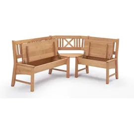 58 aufm Kessel 58aufmkessel Eckbank, Buche Holz, 224x135 cm, Esszimmer, Bänke, Eckbänke