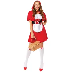 Elegantes Rotkäppchen Kleid - 46-48