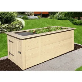 Weka Profi-Hochbeet 669 205 x 79 x 81 cm natur