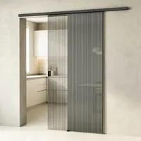 doporro Muranino-001 rechts 77,5 x 205 cm Schwarz gebürstet
