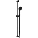 vidaXL Duschsystem-Set Schwarz 101 cm
