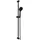 vidaXL Duschsystem-Set Schwarz 101 cm