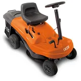 IXES Benzin Aufsitzrasenmäher Aufsitzmäher IX-BRT-610 | Rasentraktor mit 6,5 PS | 61cm Schnittbreite | 5-fache Schnitthöhenverstellung | E-Start | 150 L Auffangsack | 4 Vorwärts /- 1 Rückwärtsgang