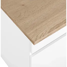 OPTIFIT Winkelküche L-Form 210 x 175 cm weiß