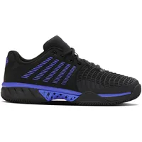 K-Swiss Express Light 3 Clay Tennis Shoe, Black/Dazzling Blue, 44.5 EU