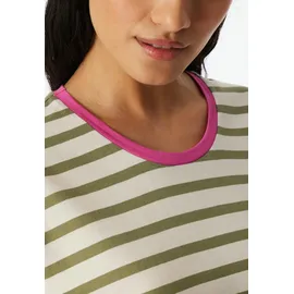 SCHIESSER Shorty Pyjama-Shirt Weiß 4XL