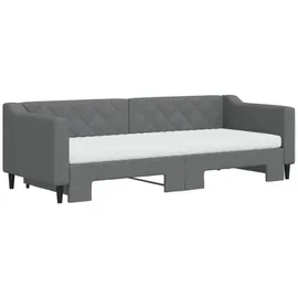 vidaXL Tagesbett 80 x 200 cm Dunkelgrau