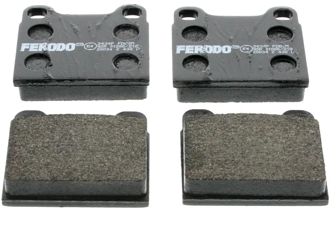 FERODO Bremsbelagsatz, Scheibenbremse fdb2m für Volvo Peugeot Ford SAAB Opel TALBOT BMW ALFA ROMEO Mercedes Porsche Audi VW