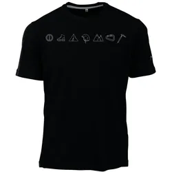 MAUL Sport Grinberg Fresh - 1/2 T-shirt mit Print black (01) 58