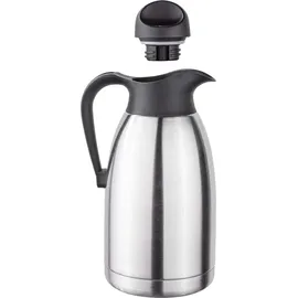 Hi Isolierkanne 2L Isolierflasche Thermo Kanne Kaffeekanne Flasche Edelstahl groß