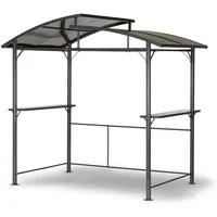 LECO Profi-Grillpavillon XXL mit Polycarbonat-Dach,,275 x 165 x 233