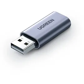 UGREEN USB Externe Soundkarte USB A auf 3,5 mm Adapter