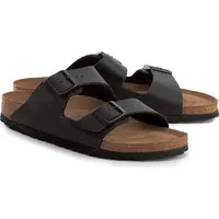 Birkenstock Arizona Weichbettung Birko-Flor schwarz 38