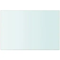 vidaXL Regalboden Glas Transparent 30x20 cm