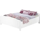 Erst-Holz Großes weißes Ehebett Seniorenbett extra hoch 180 x 200 Zubehör wählbar V-60.44W-18 ohne Zubehör