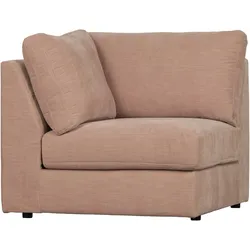 Modulsofa Family Eck-Element, Rosa