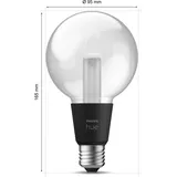 Philips Hue White Color Ambiance Lightguide Globe E27