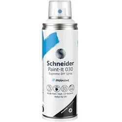 Schneider Paint-It 030 Supreme DIY Acrylspray Sprühfarbe weiß