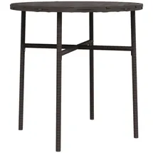 vidaXL Gartentisch Beistelltisch 45 x 45 x 45 cm Braun